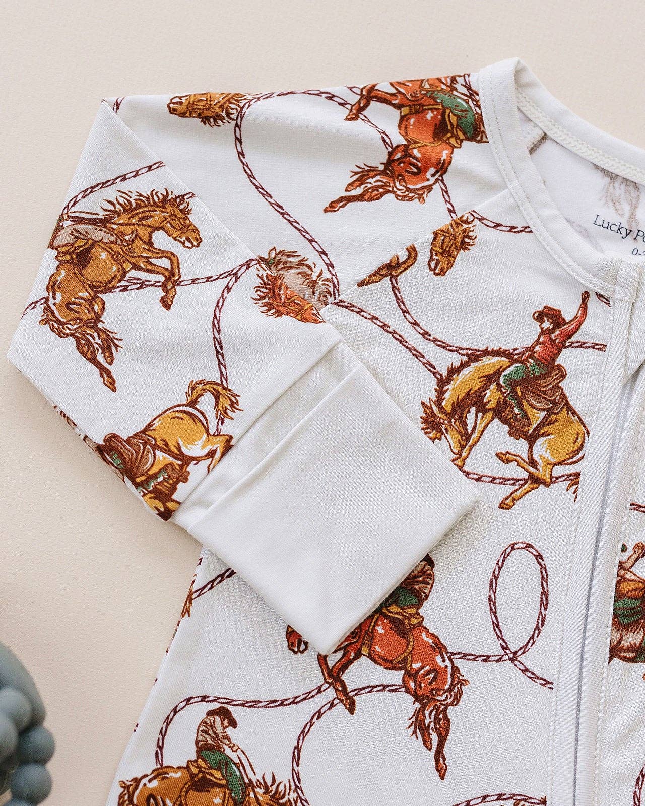 Bamboo Zip Romper | Rodeo Club: 18-24M