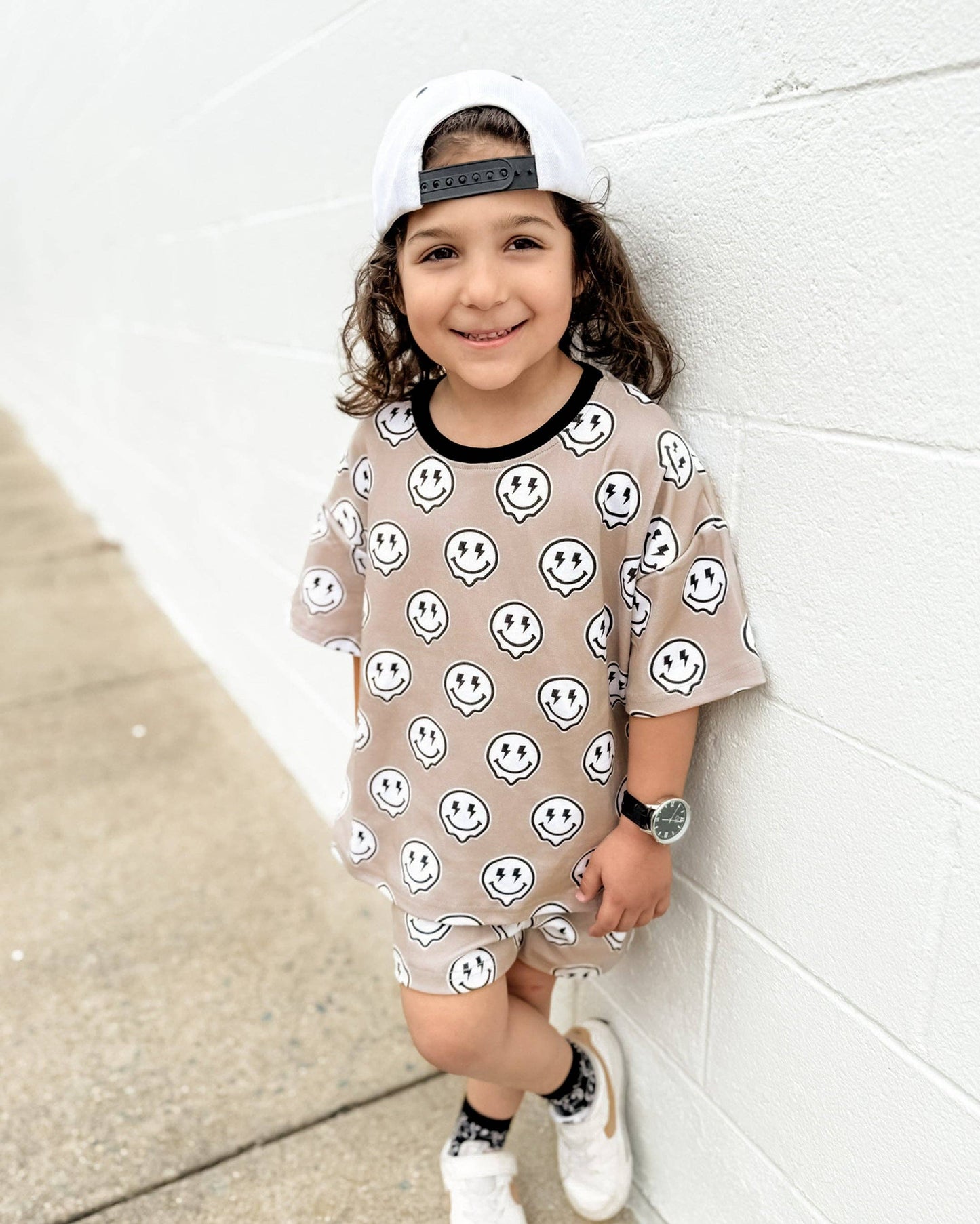 Shorts Set | Electric Drippy: 6-12M