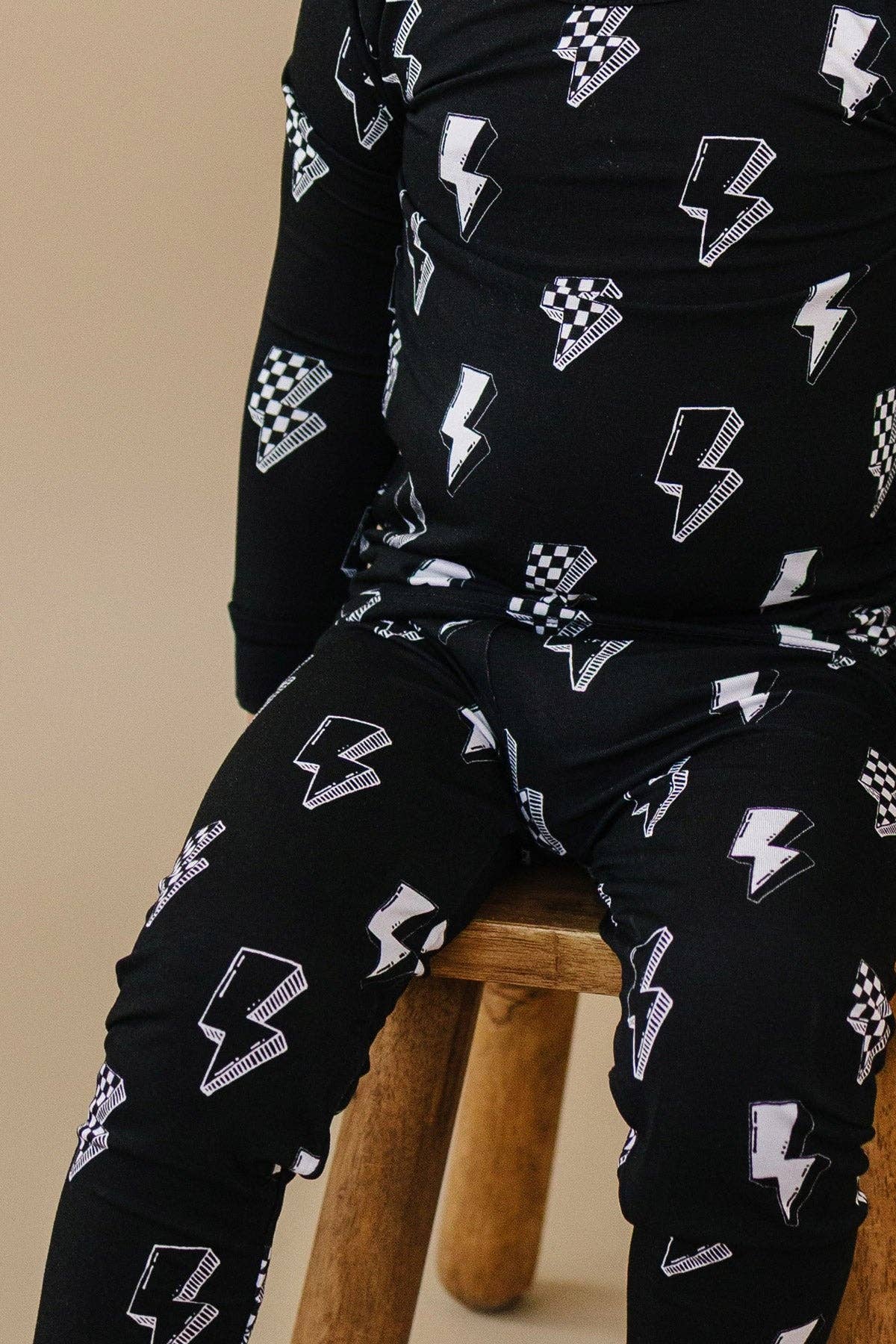 Bamboo Two Piece Set | Ink Bolts: 4T