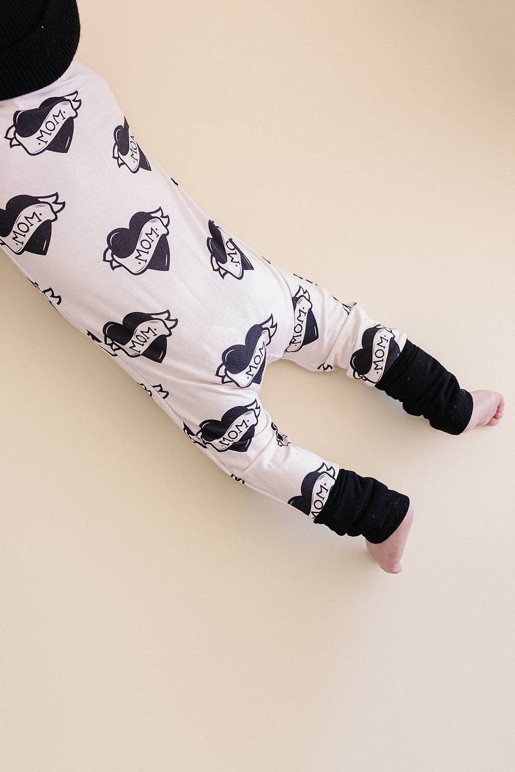 Bamboo Zip Romper | Mom Tattoo: 3-6M