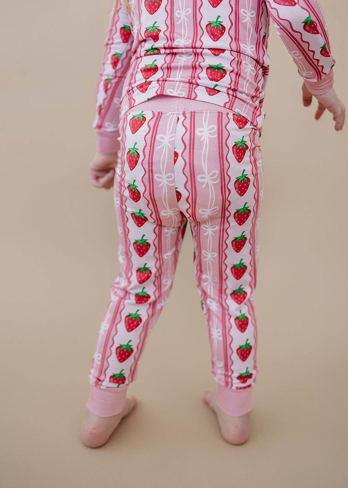 Bamboo Two Piece Set | Strawberry: 2T