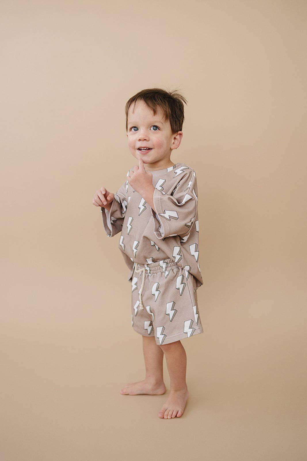 Shorts Set | Electric Beige: 4T