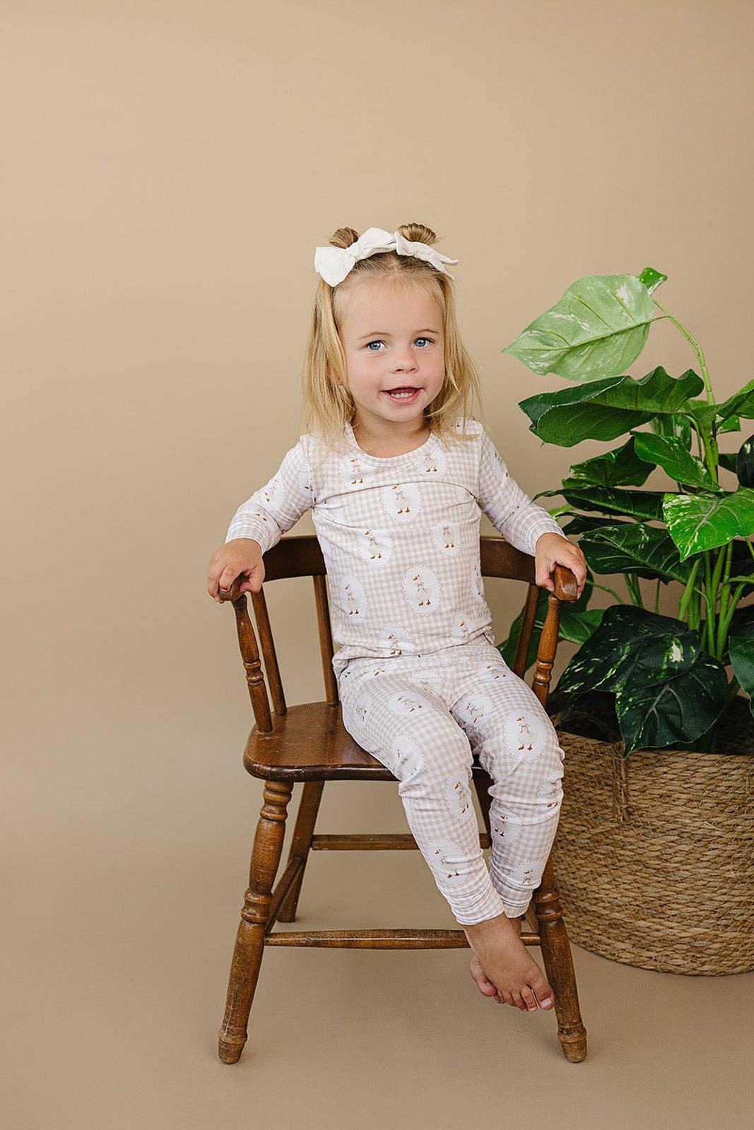 Bamboo Two Piece Set | Gingham & Goose: 2T