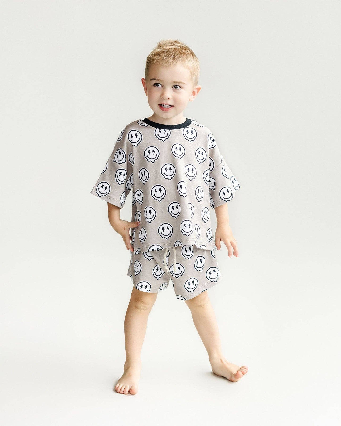 Shorts Set | Electric Drippy: 6-12M