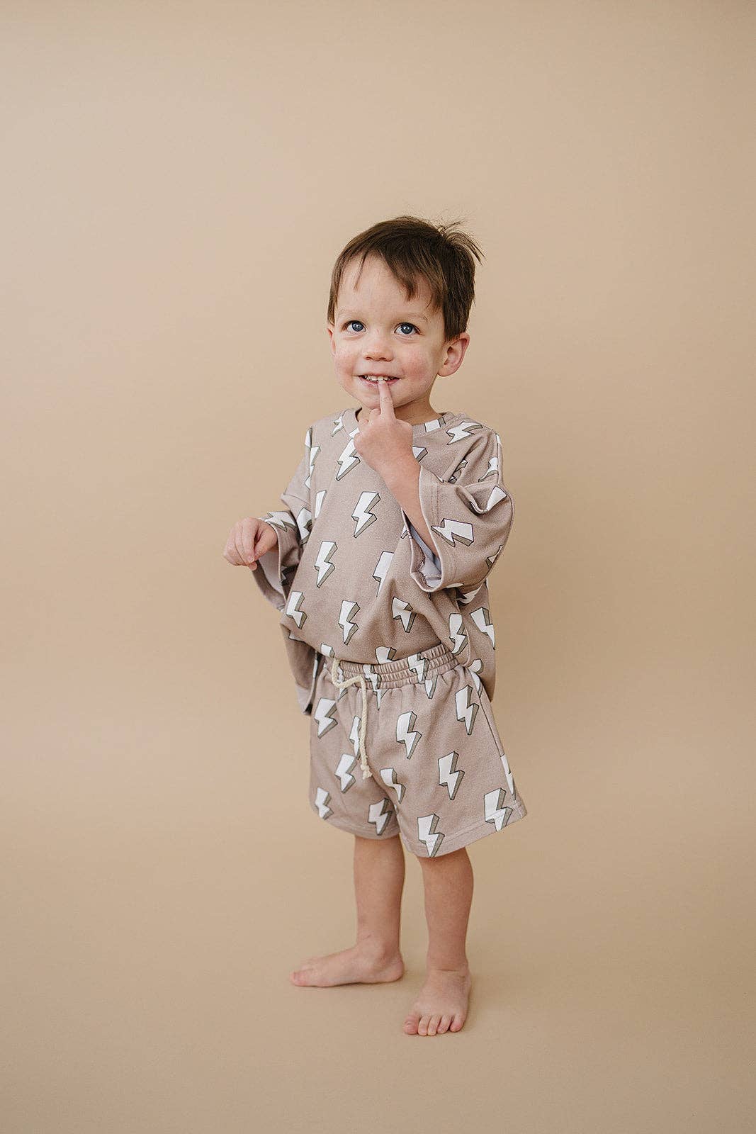 Shorts Set | Electric Beige: 4T