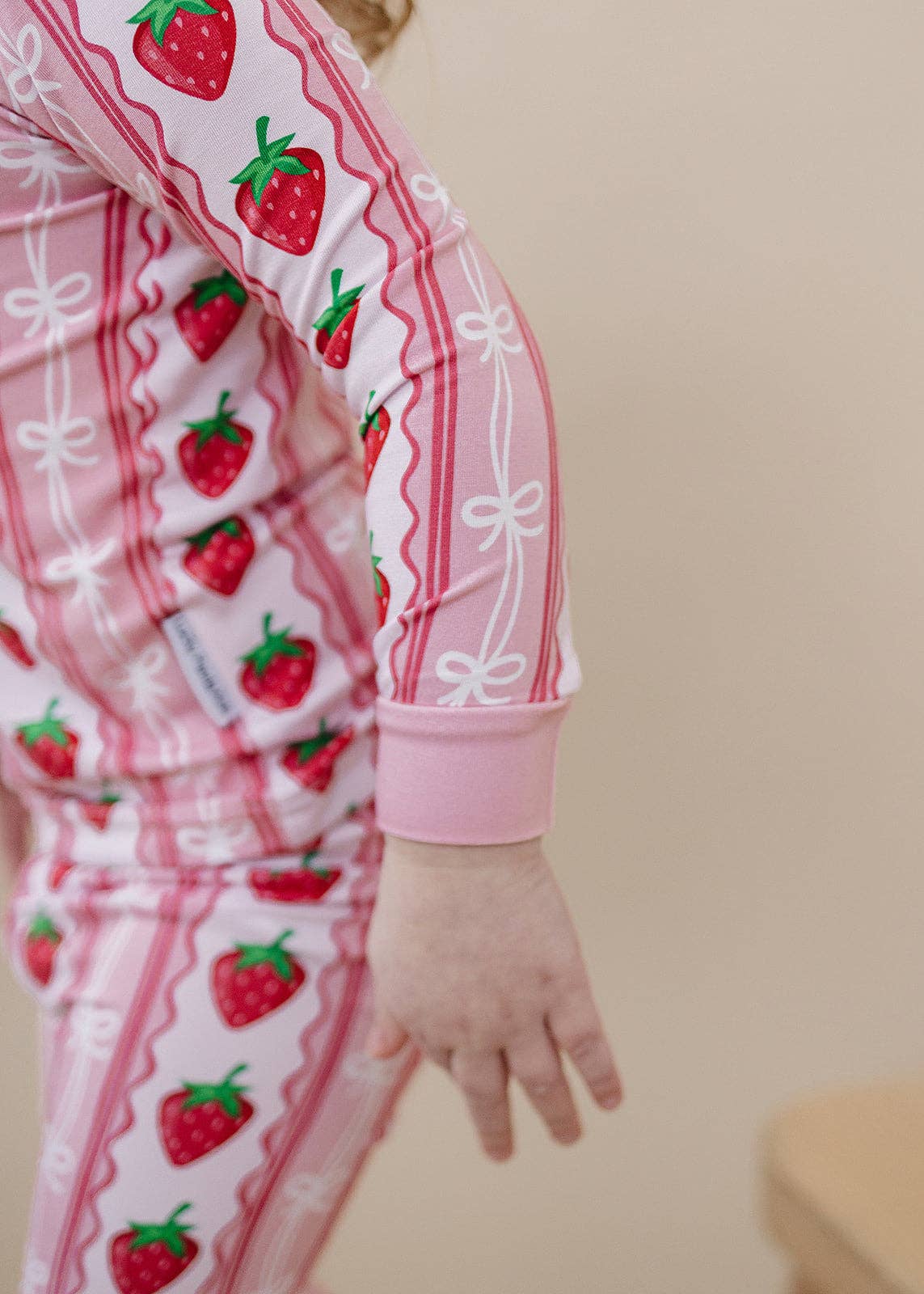 Bamboo Two Piece Set | Strawberry: 2T
