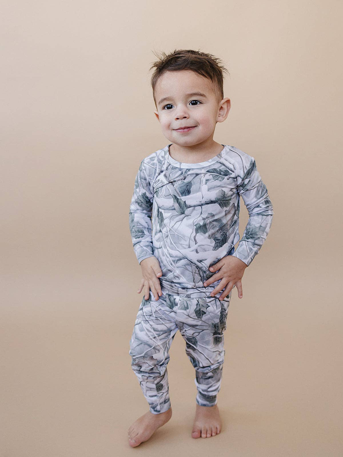 Bamboo Two Piece Set | Camo: 2T