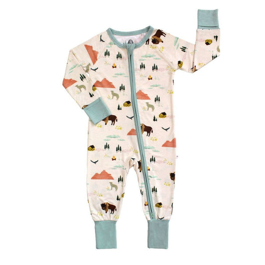 On the Ranch Bamboo Convertible Baby Pajama