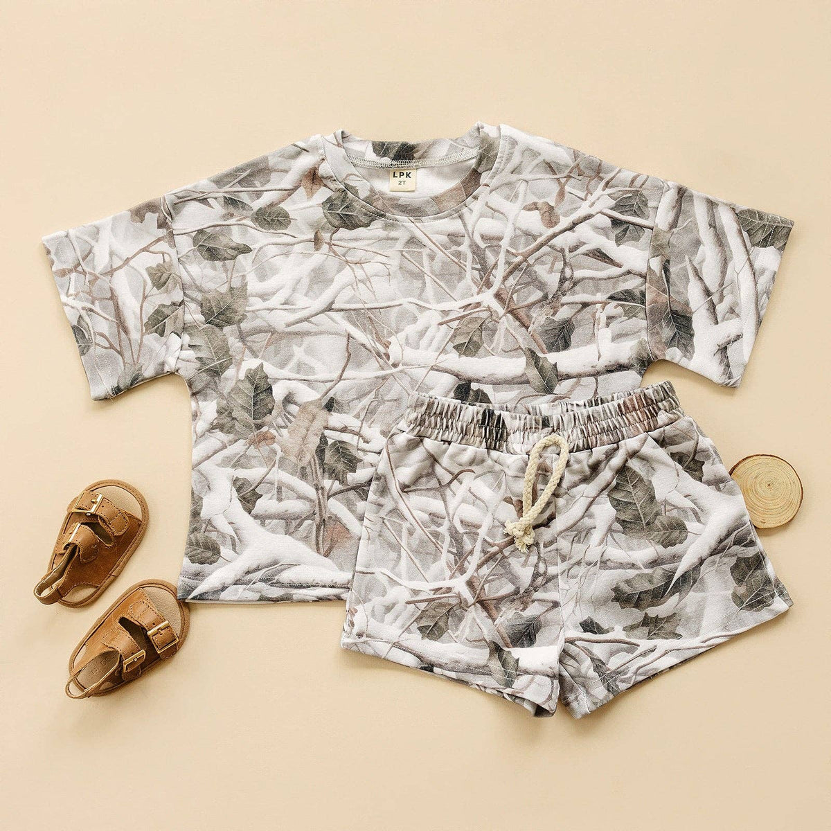 Shorts Set | Camo: 6-12M