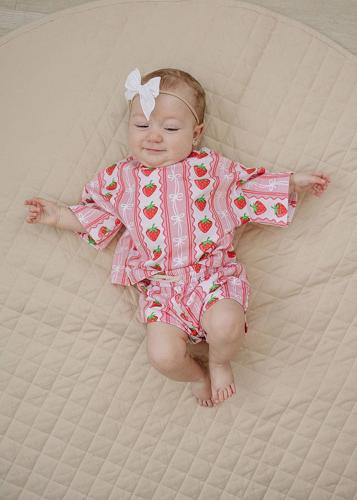 Shorts Set | Strawberry: 12-18M