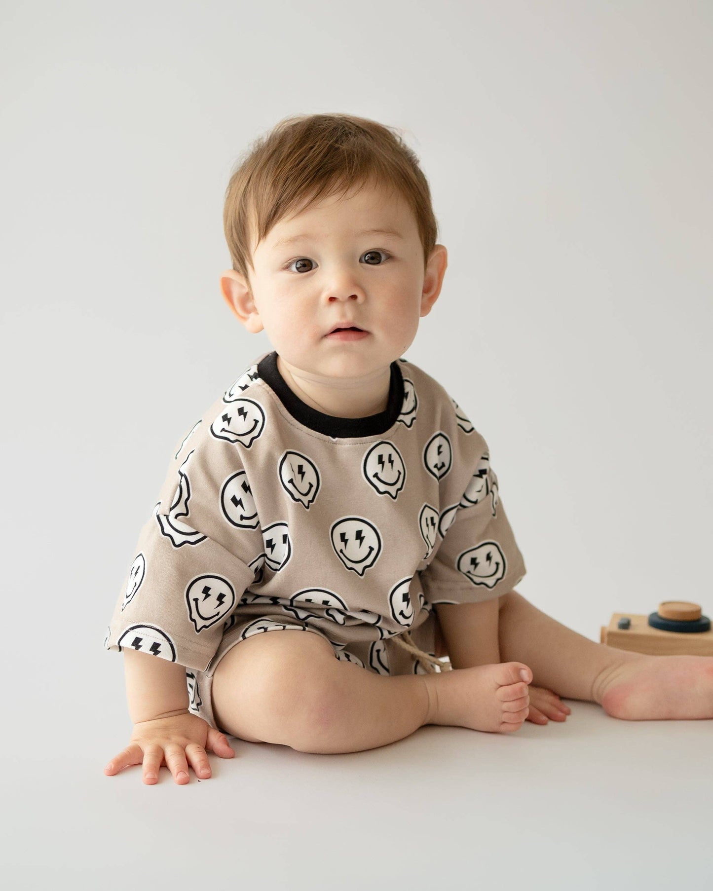 Shorts Set | Electric Drippy: 6-12M