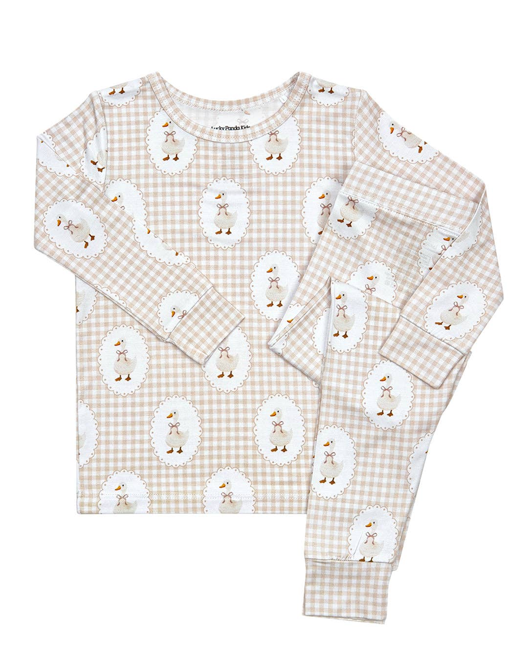 Bamboo Two Piece Set | Gingham & Goose: 2T