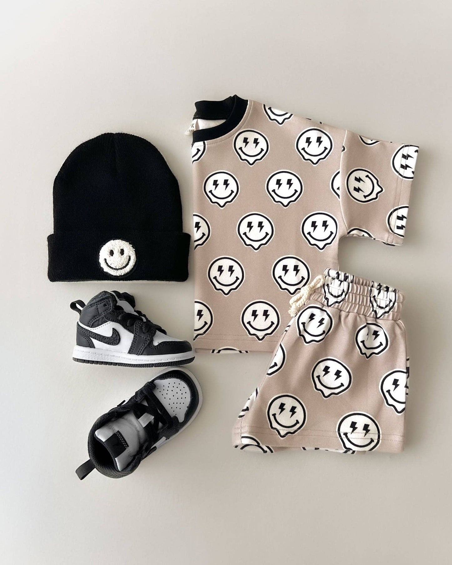 Shorts Set | Electric Drippy: 6-12M