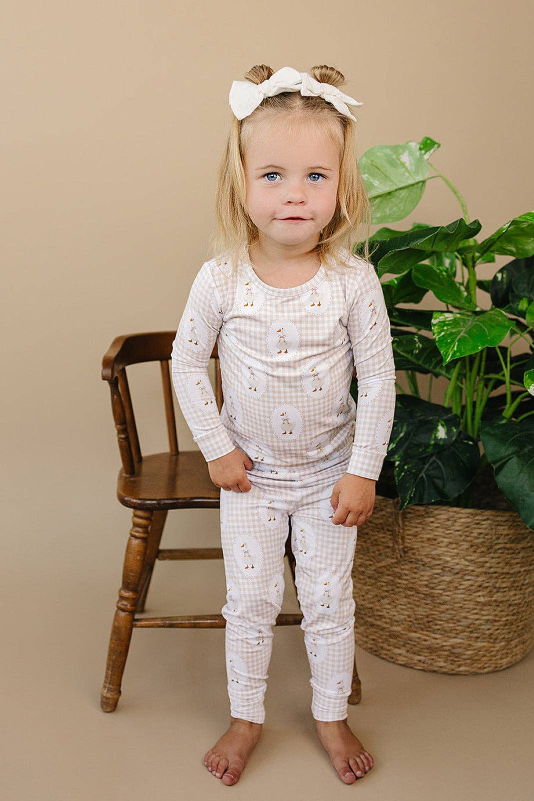 Bamboo Two Piece Set | Gingham & Goose: 2T