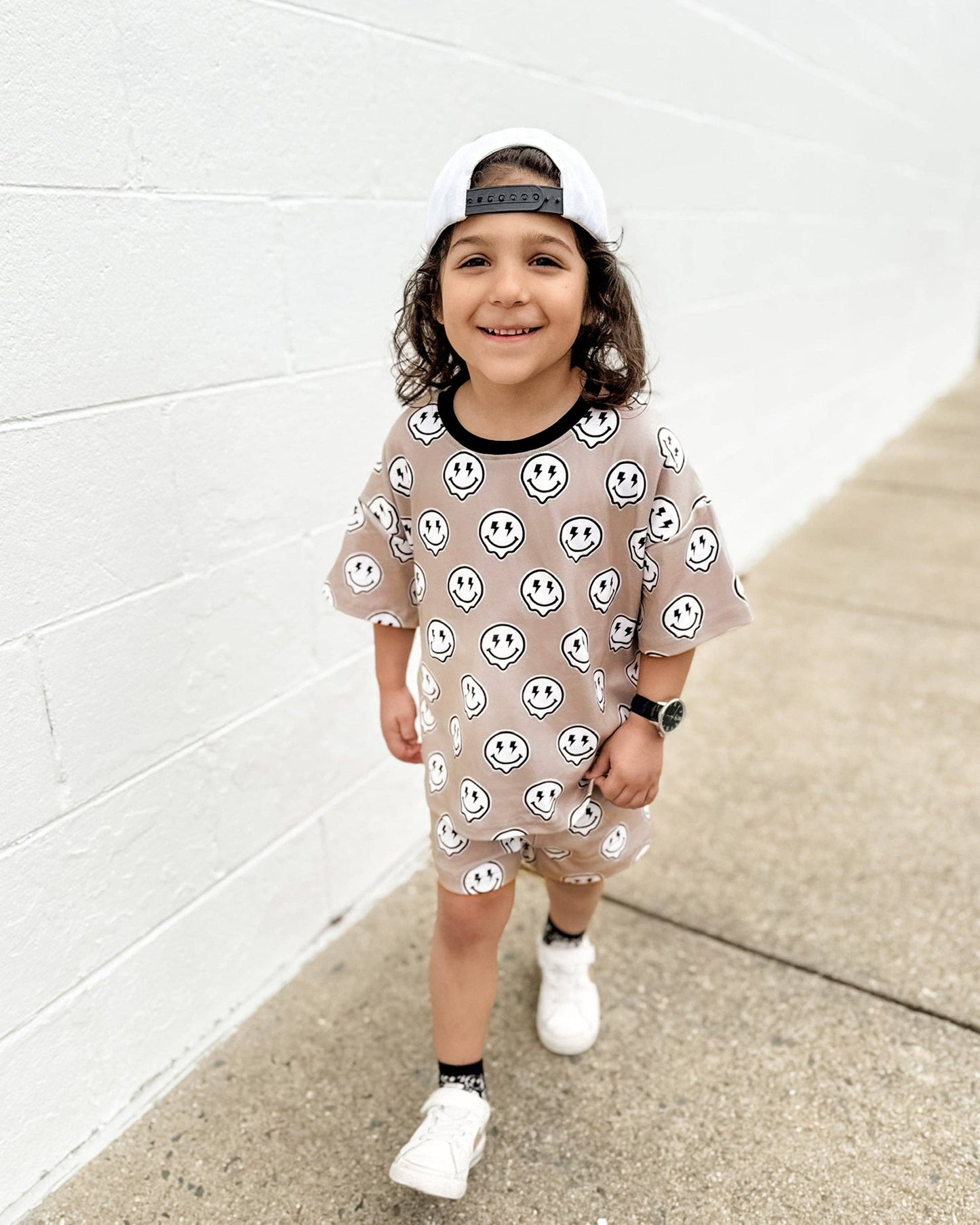 Shorts Set | Electric Drippy: 6-12M