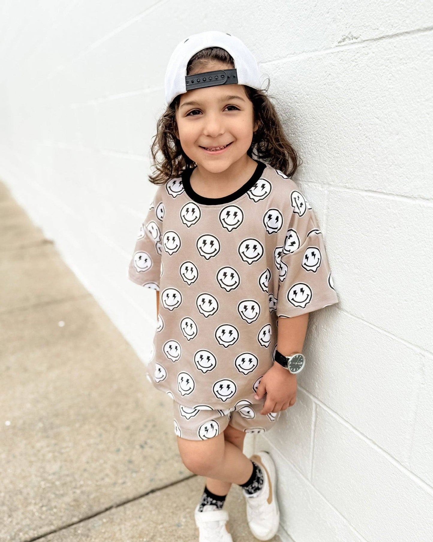 Shorts Set | Electric Drippy: 6-12M