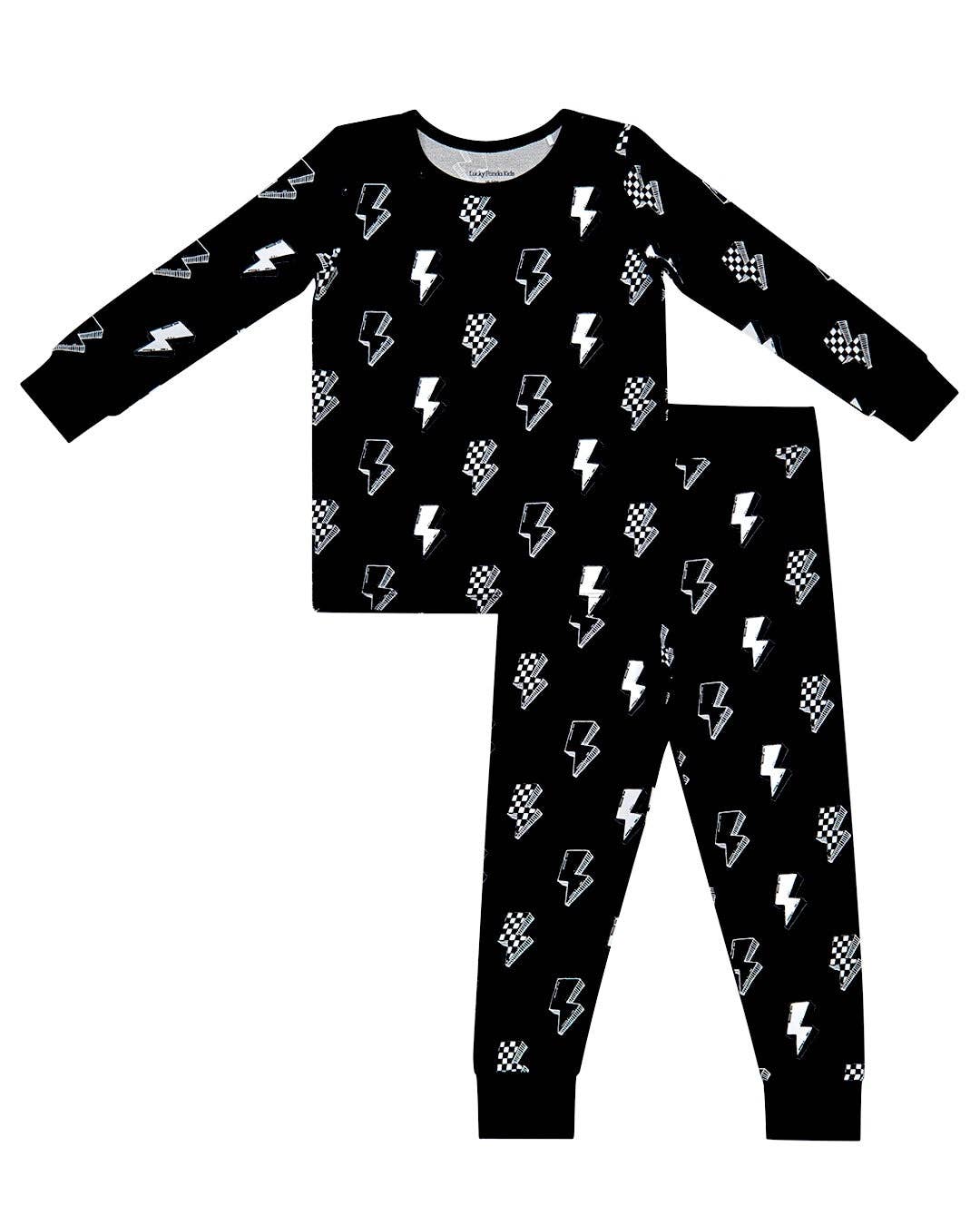 Bamboo Two Piece Set | Ink Bolts: 4T