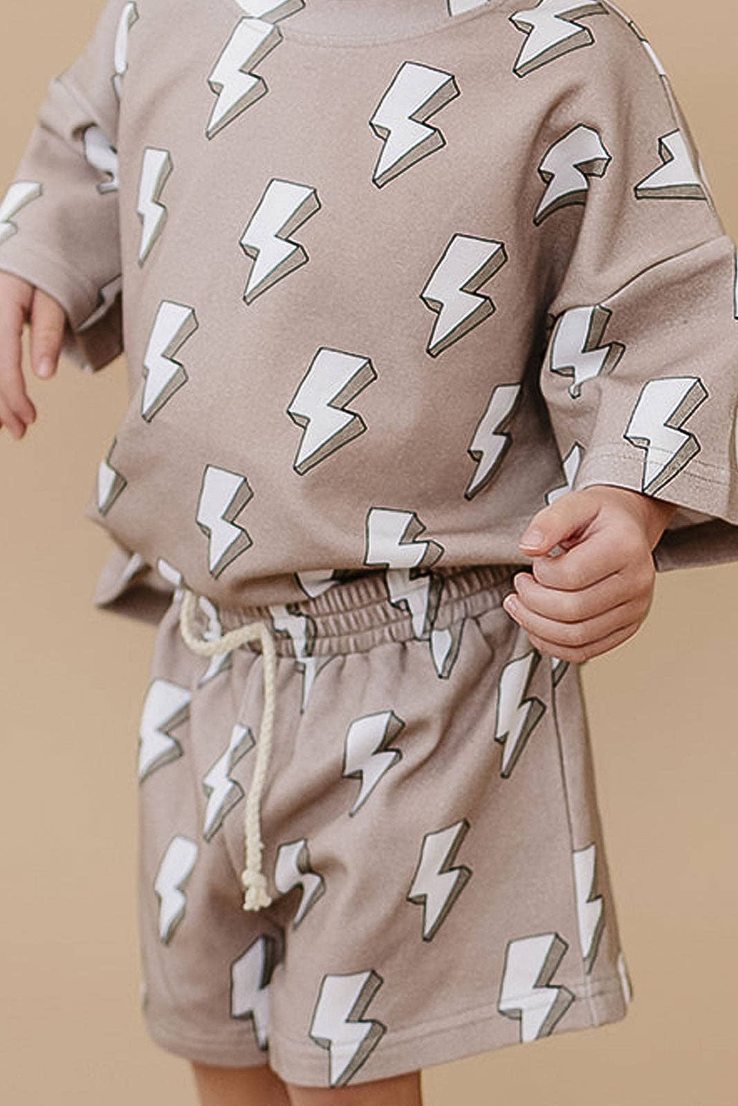 Shorts Set | Electric Beige: 4T