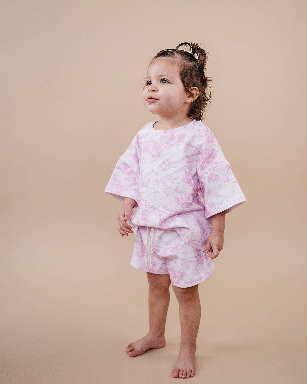 Shorts Set | Pink Camo: 18-24M