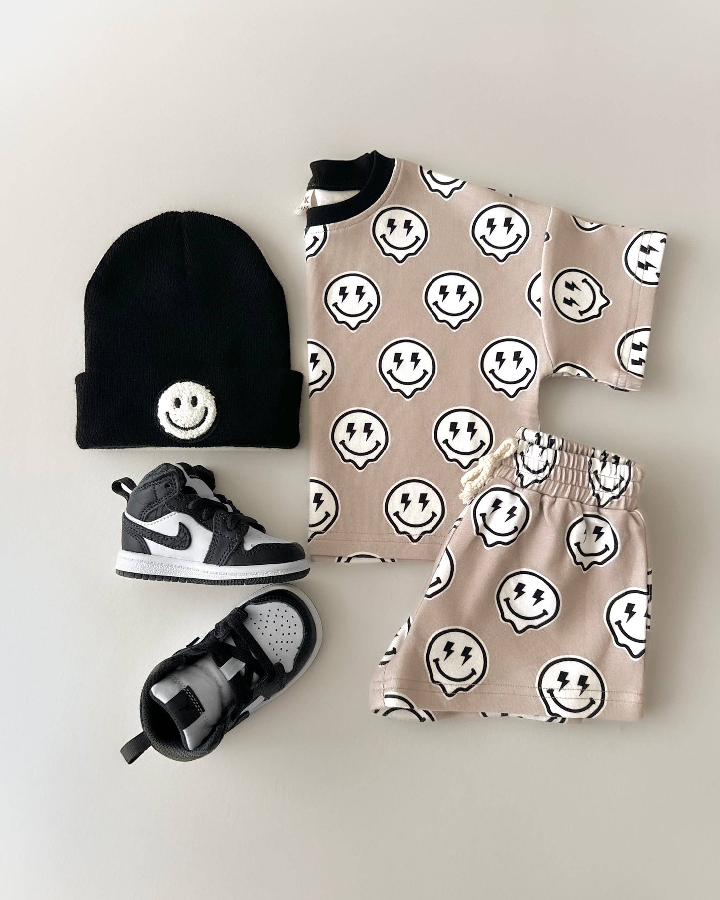 Shorts Set | Electric Drippy: 6-12M