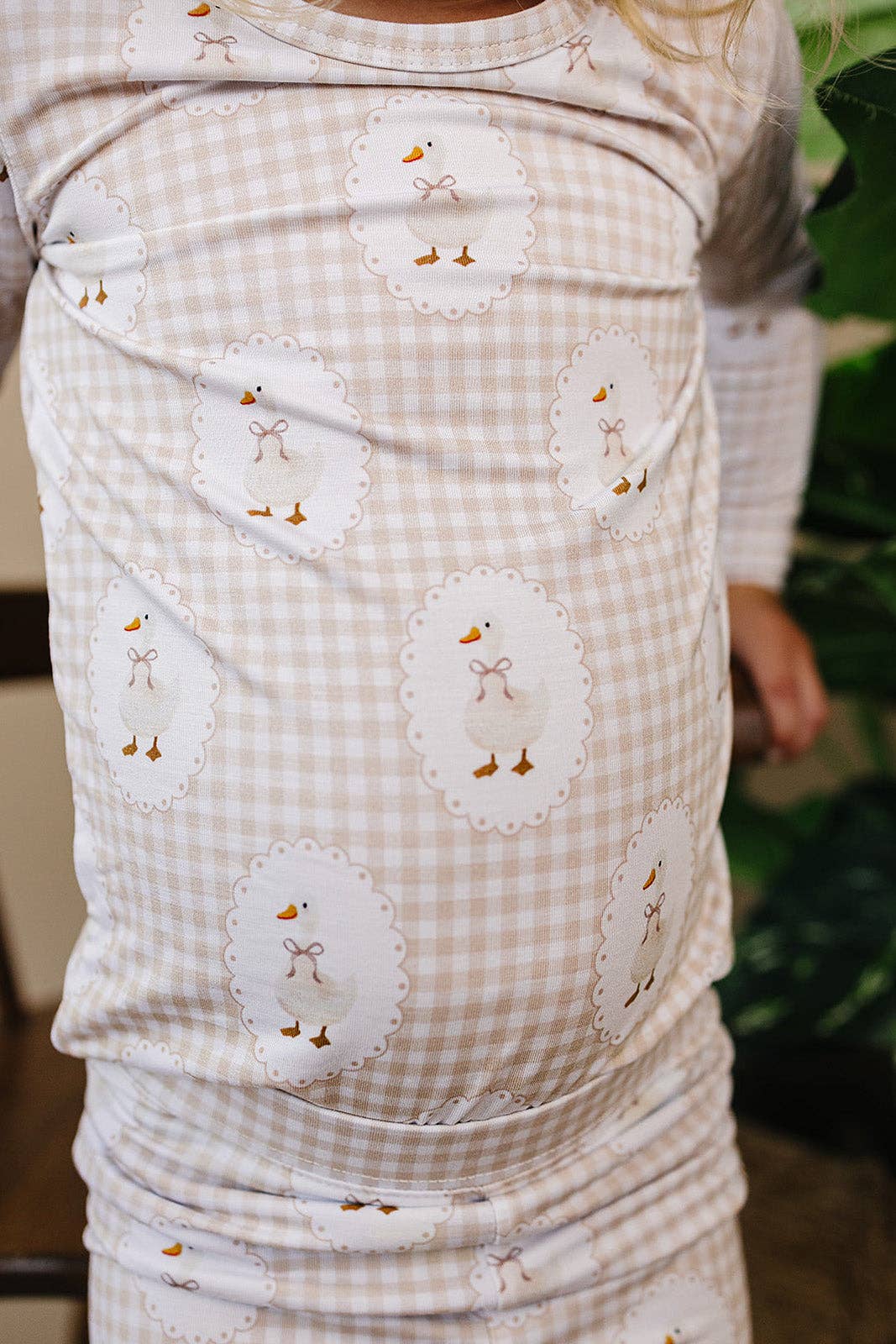 Bamboo Two Piece Set | Gingham & Goose: 2T