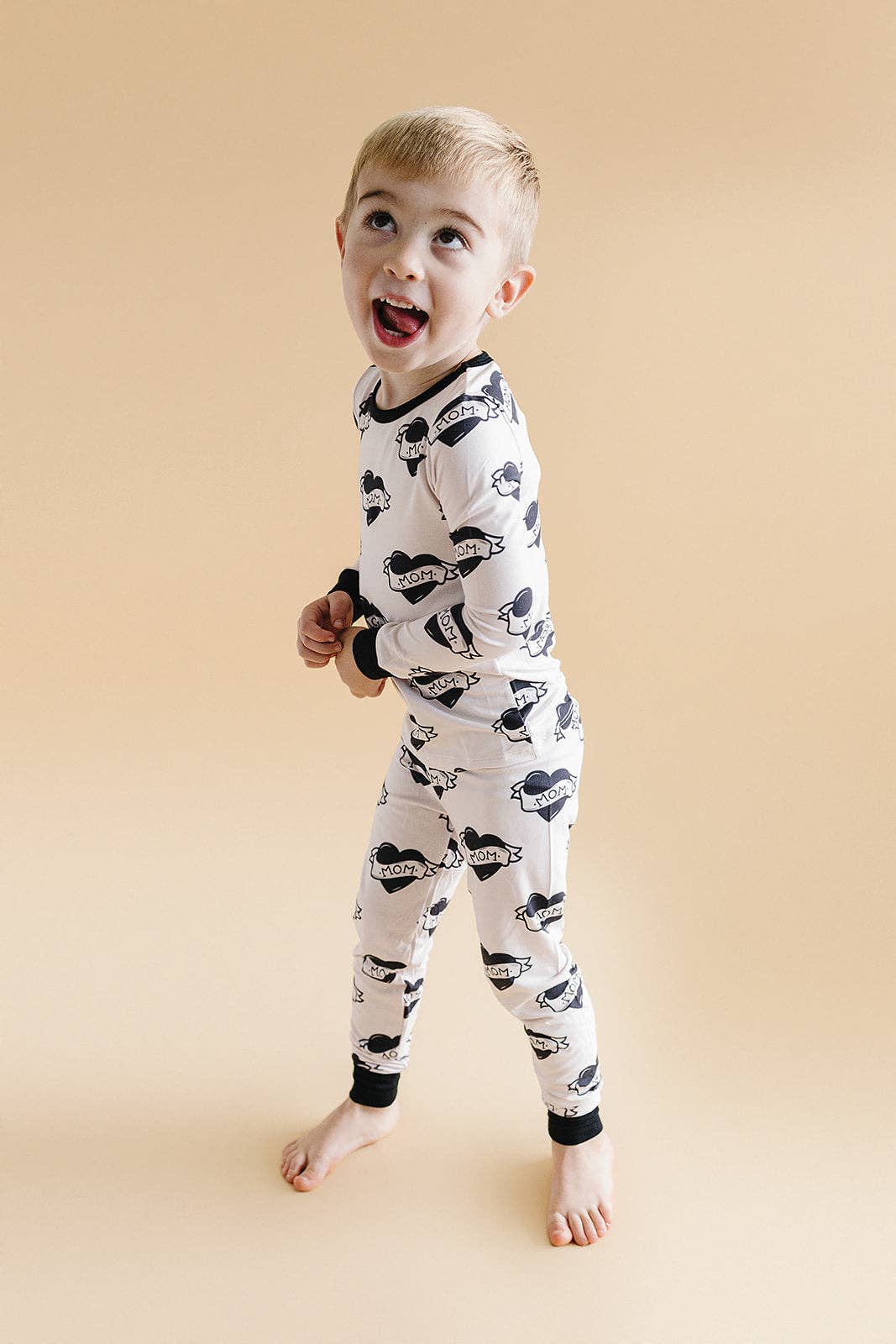 Bamboo Two Piece Set | Mom Tattoo: 3T
