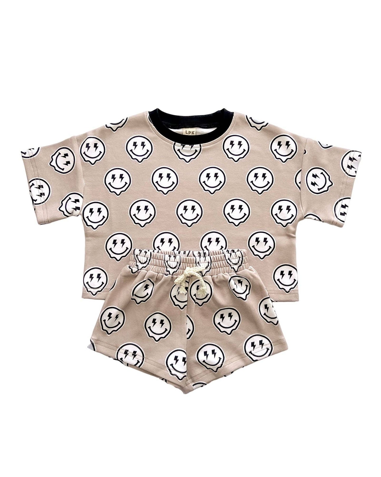 Shorts Set | Electric Drippy: 6-12M