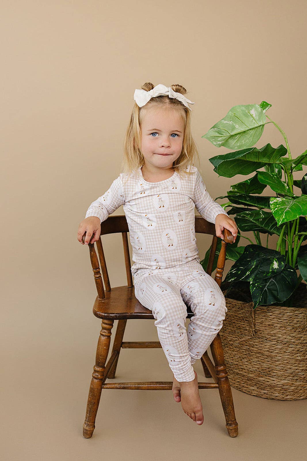 Bamboo Two Piece Set | Gingham & Goose: 2T