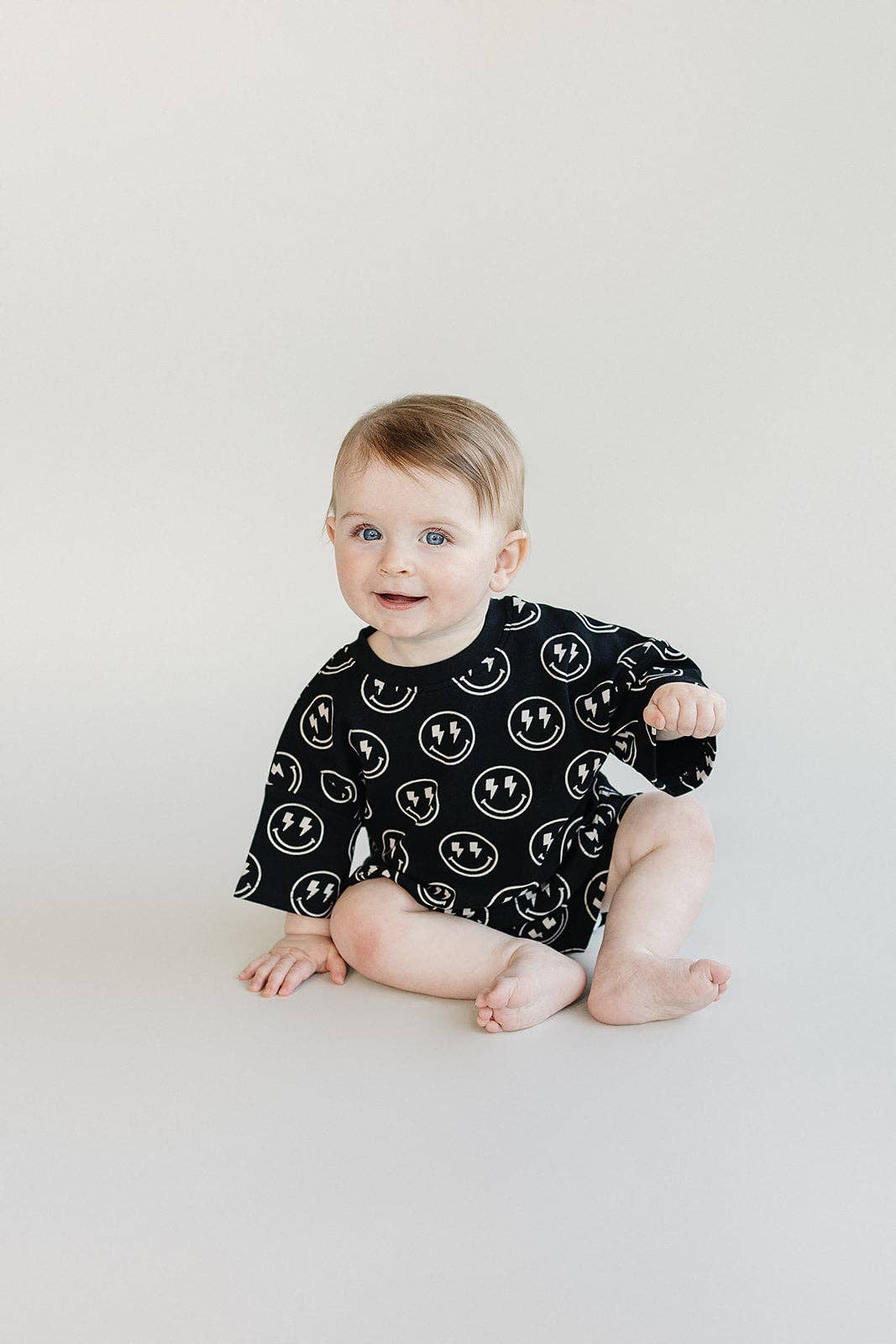 Shorts Set | Electric Smiley: 3T