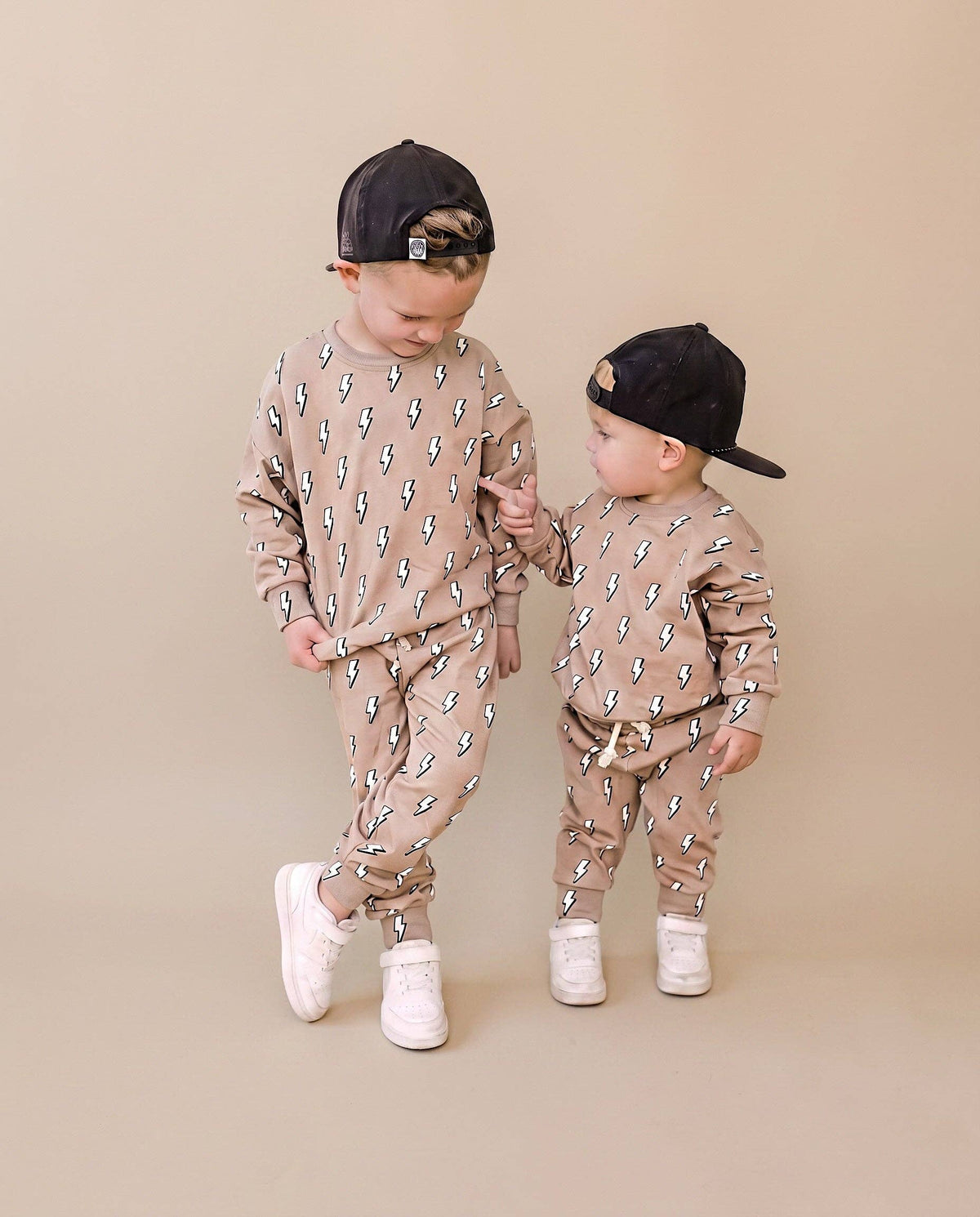 Jogger Set | Electric Beige: 12-18M