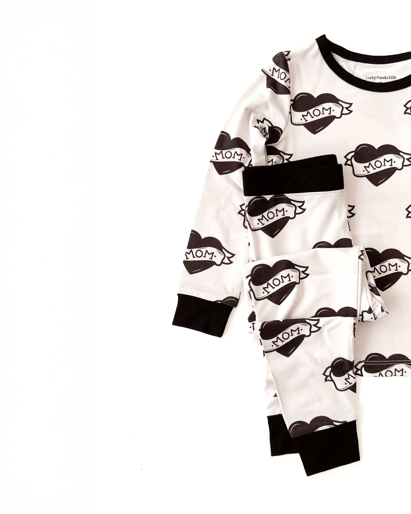 Bamboo Two Piece Set | Mom Tattoo: 4T