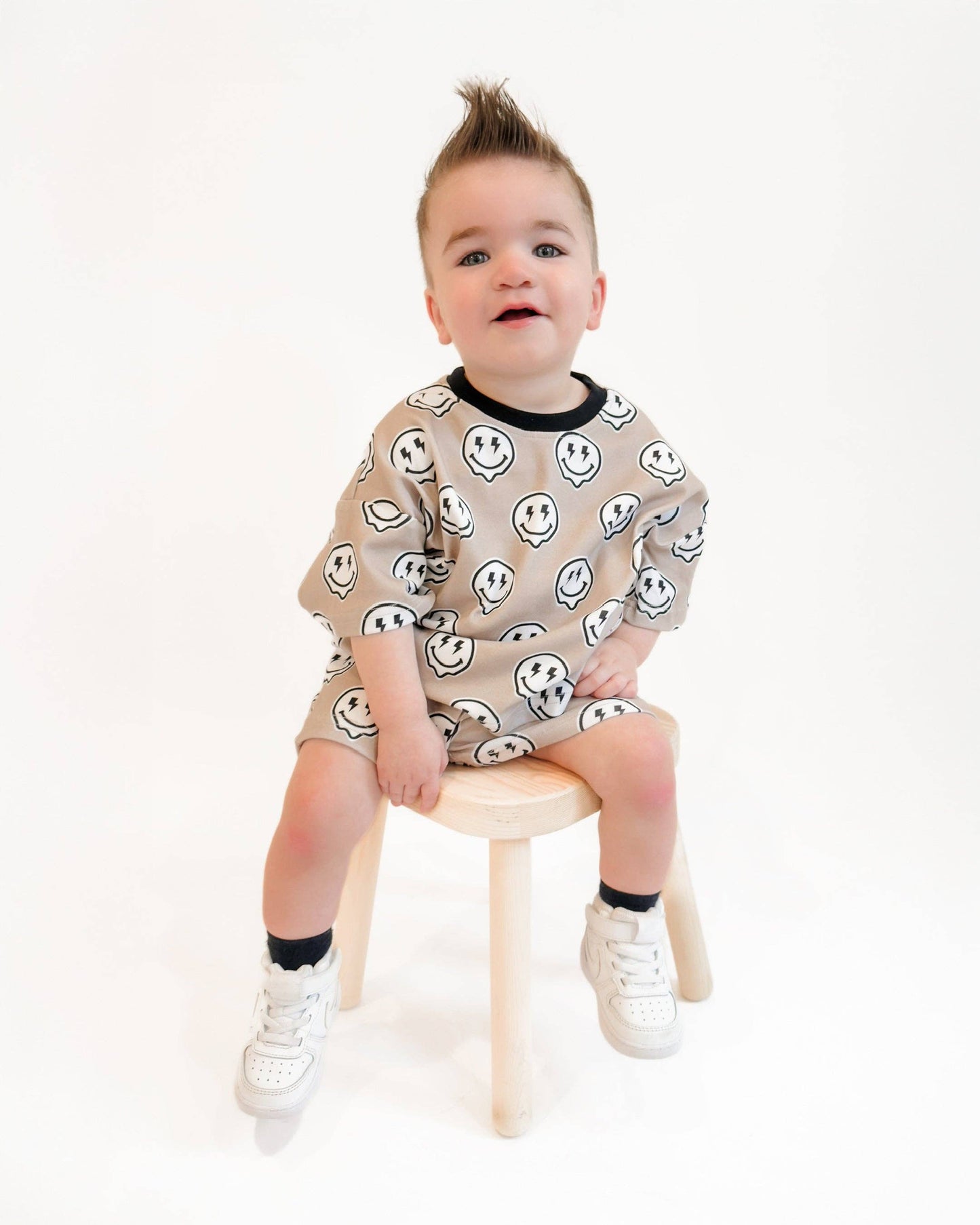 Shorts Set | Electric Drippy: 6-12M