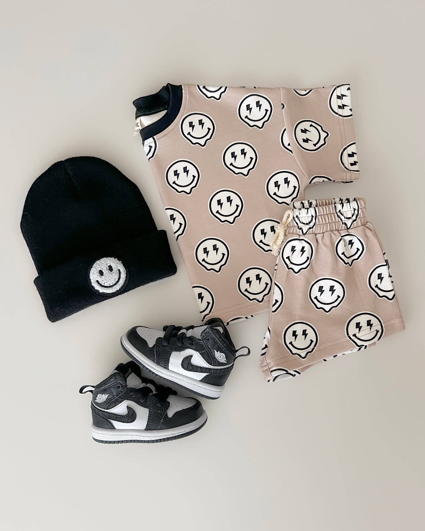 Shorts Set | Electric Drippy: 6-12M
