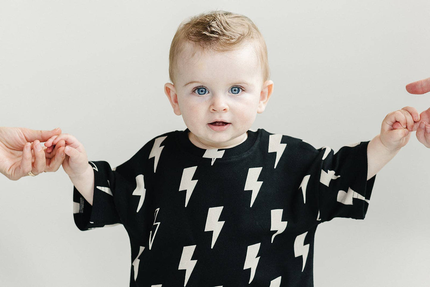 Shorts Set | Black Bolts: 2T