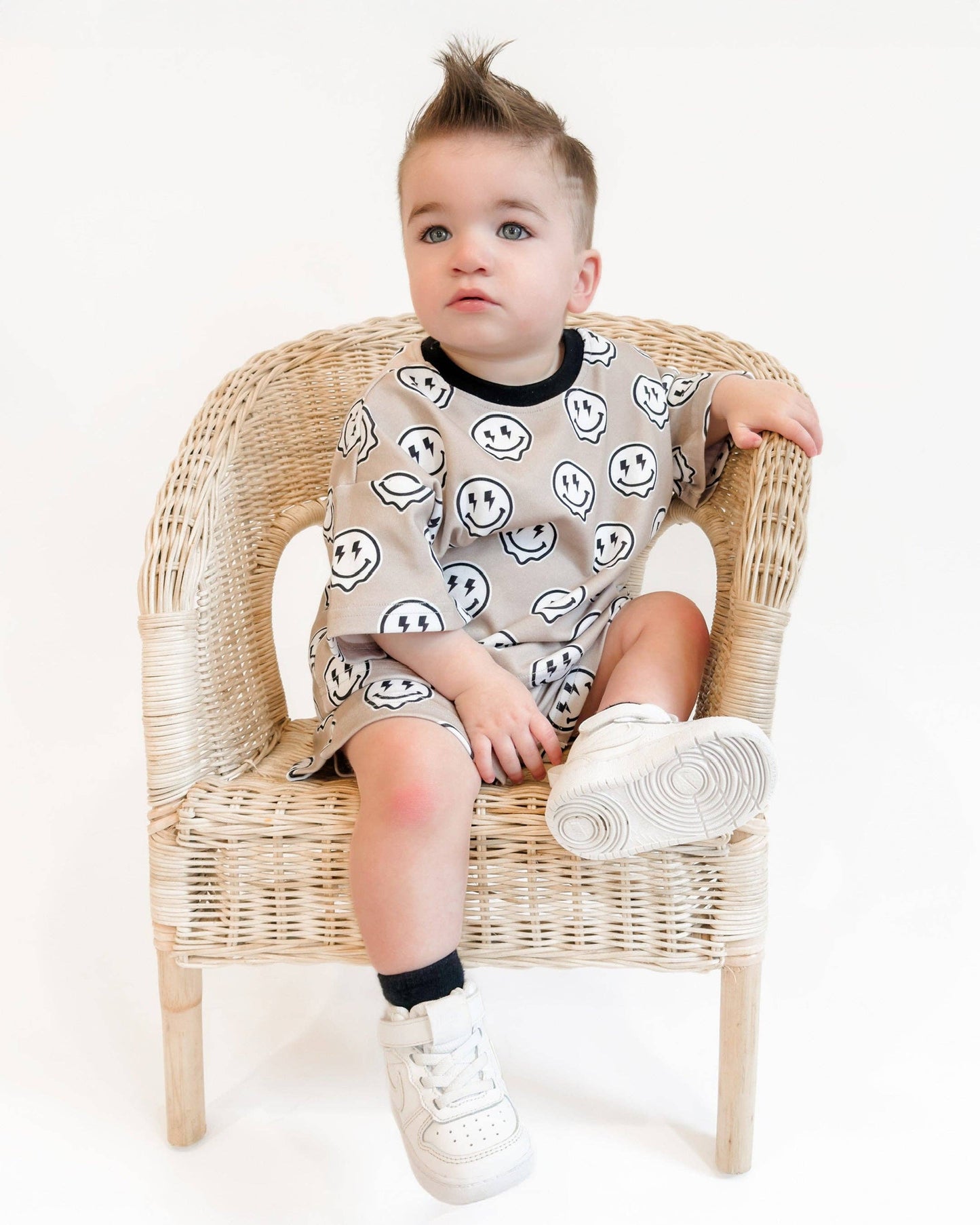 Shorts Set | Electric Drippy: 6-12M